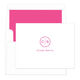 Circle Initials Foldover Note Cards Image 3 of 5